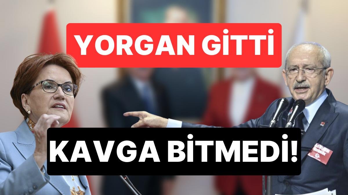 Kılıçdaroğlu’nun Hançer Tepkisine Meral Akşener’den İmalı Paylaşım Geldi