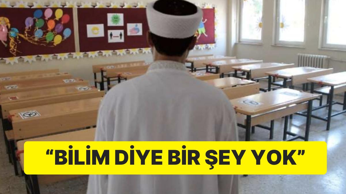 Okullarda Görevlendirilen Diyanet Görevlisi: “Bilim Diye Bir Şey Yok”