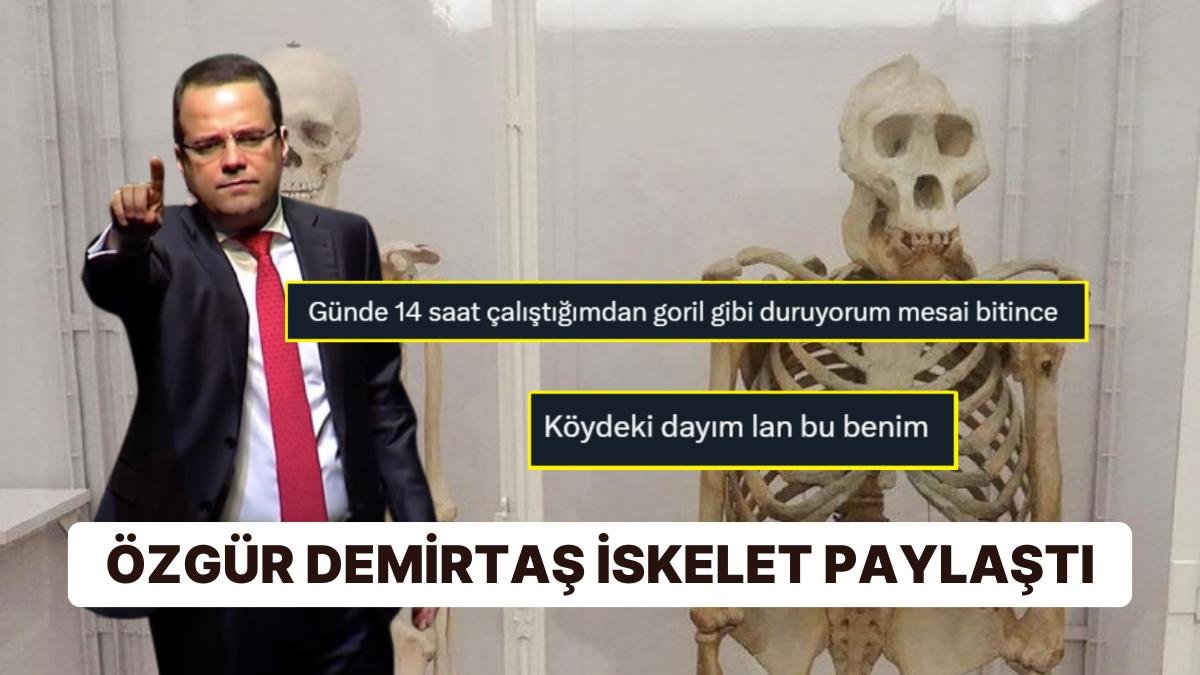 Özgür Demirtaş’ın Evrim Teorisine Yapılan Komik Yorumlar: “Aşkım Bize Bak Çabuk”