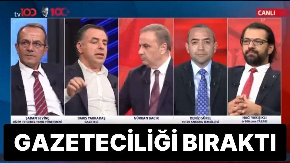 “Özgür Özel Kazanırsa Mesleği Bırakırım” Diyen Barış Yarkadaş Gazeteciliği Bıraktı