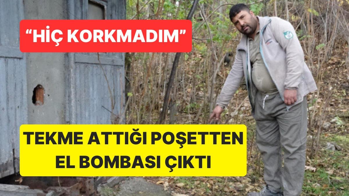 Yine Isparta Yine El Bombası: Tekme Attığı Poşetten El Bombası Çıktı
