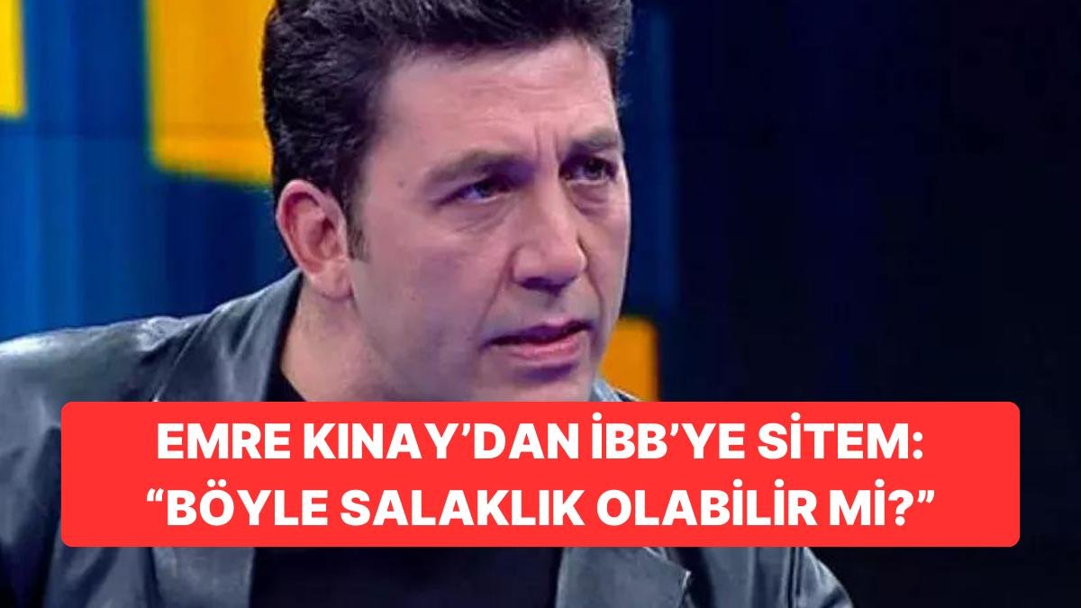 Yol Yapım Çalışması Yüzünden Uçağı Kaçıran Emre Kınay, İBB’ye Ateş Püskürdü