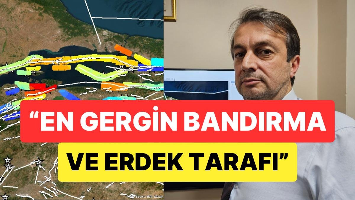 7 ve Üzerinde Deprem Üretecek Gerginlikteki Fayları Tespit Ettiler! Marmara Bölgesi İçin Önemli Açıklama