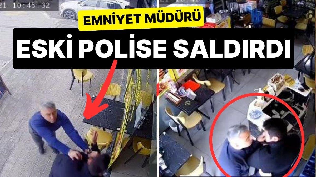 Avcılar Emniyet Müdürü Murat Özburun, Eski Polis Abidin Beytullah Öztürk’ü İş Yerinde Darbetti