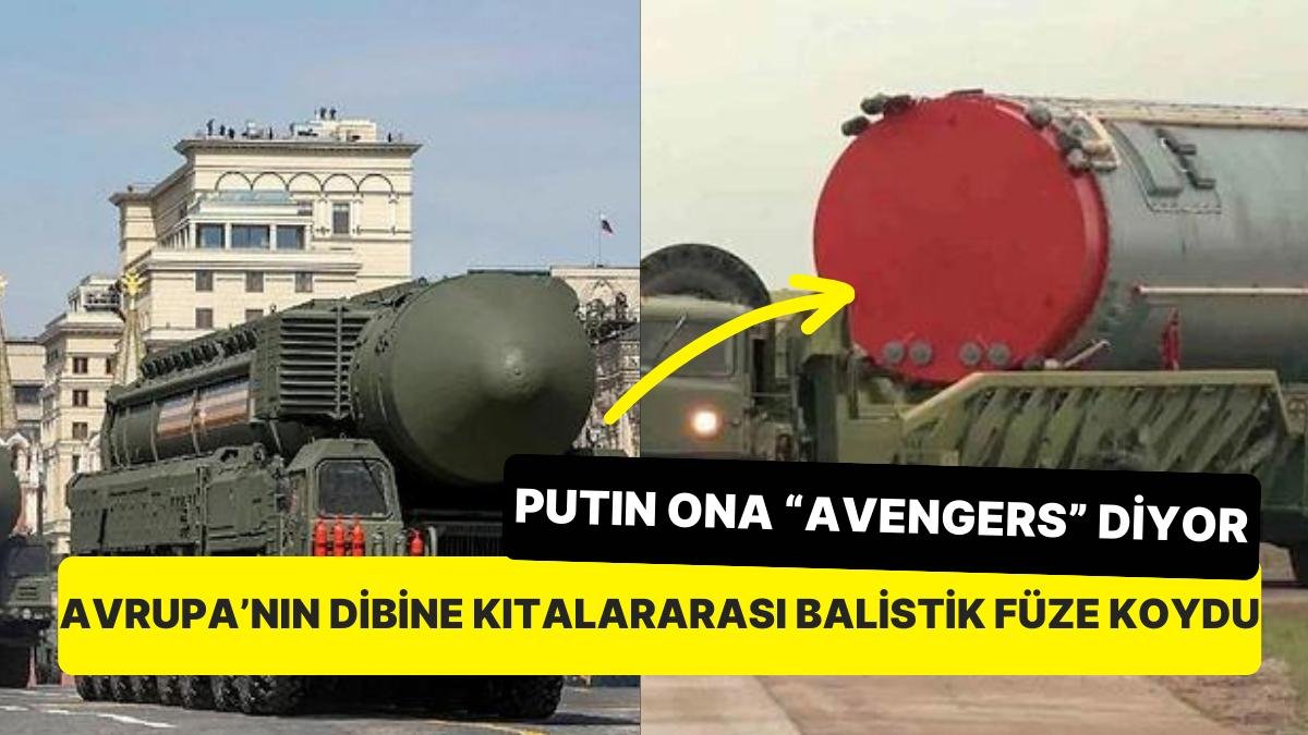 Avrupa’nın Dibine Kıtalararası Balistik Füze Yerleştiren Rusya Tüm Dünyada Endişe Yarattı!