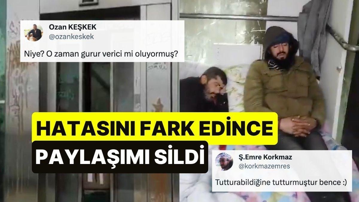 Bakanlığa Ait Metro Asansörü Üzerinden İmamoğlu’nu Eleştirdi: Hatasını Fark Edince Paylaşımı Sildi