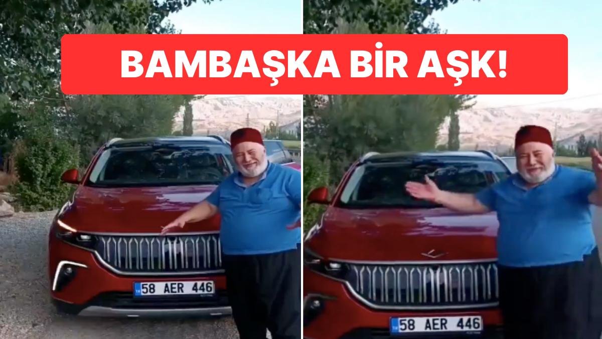 Bambaşka Bir Aşk: Bir Vatandaş Zıplaya Zıplaya Togg Övdü