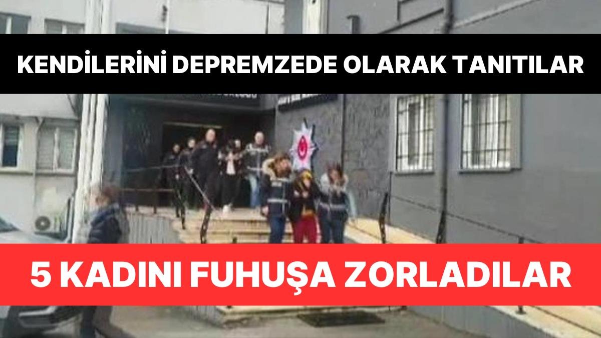 Bursa’da 5 Kadını Zorla Fuhuşa Zorlayan ve Kendini Depremzede Olarak Tanıtan 4 Şüpheli Yakalandı