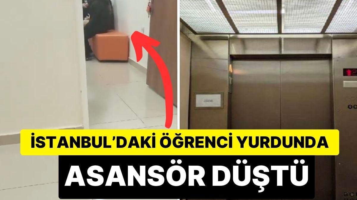 Cevizlibağ Atatürk KYK Kız Öğrenci Yurdu’nda Asansör İki Defa Düştü