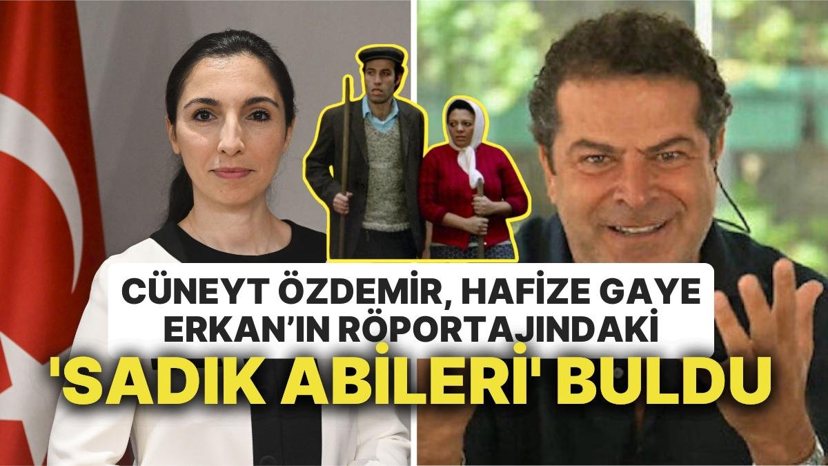 Cüneyt Özdemir, Hafize Gaye Erkan’ın Röportajına ‘Başarılı’ Derken, Apartman Görevlisi ‘Sadık Abileri’ Buldu