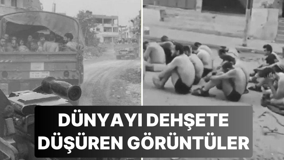 Gazze’den Dünyayı Dehşete Düşüren Görüntüler: İsrail Askerleri, Esir Filistinlileri Çıplak Taşıdı
