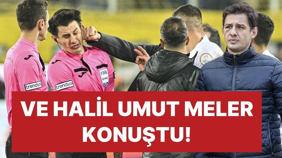 Hakem Halil Umut Meler’den Saldırı Sonrası İlk Röportaj! Doğrudan Emre Belözoğlu’nu Suçladı