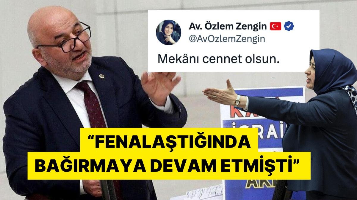 Hayatını Kaybeden Milletvekiline Başsağlığı Dileyen AK Partili Özlem Zengin’e Tepkiler Gecikmedi