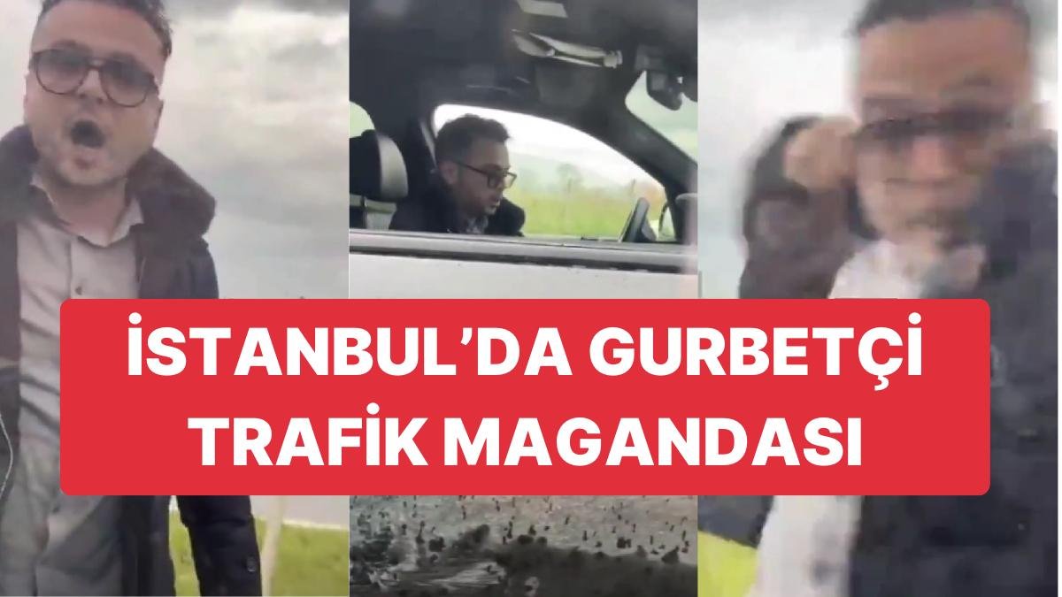 Hollanda’dan Gelen Gurbetçi İstanbul’da Trafik Terörü Estirdi: Sosyal Medyada Tepki Topladı