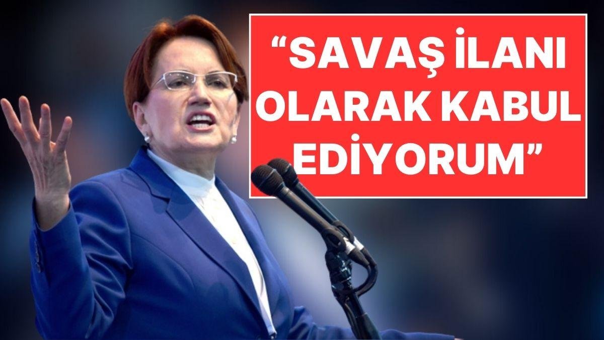 Meral Akşener, İsim Vermeden CHP’yi Hedef Aldı, ‘Savaş’ İlan Etti!