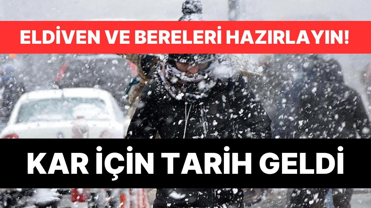 Meteoroloji Uzmanı Önce Uyardı Sonra Tarih Verdi! İstanbul’a Kar Geliyor