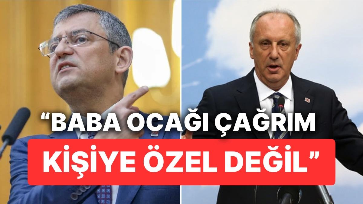 Özgür Özel Yanıtladı: Muharrem İnce’yi ‘Baba Ocağına’ Davet Edecek mi?