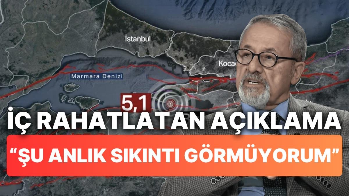 Prof. Dr. Naci Görür, Bursa Depreminin Ardından Yaptığı İç Rahatlatan Açıklamada “Önlemleri Artıralım” Dedi