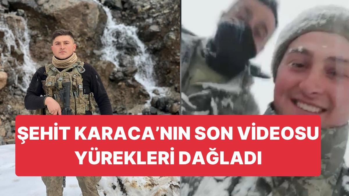 Şehit Yasin Karaca’nın Videosu İzleyenleri Duygulandırdı: “Yolumuz Şehitlik Yolu”