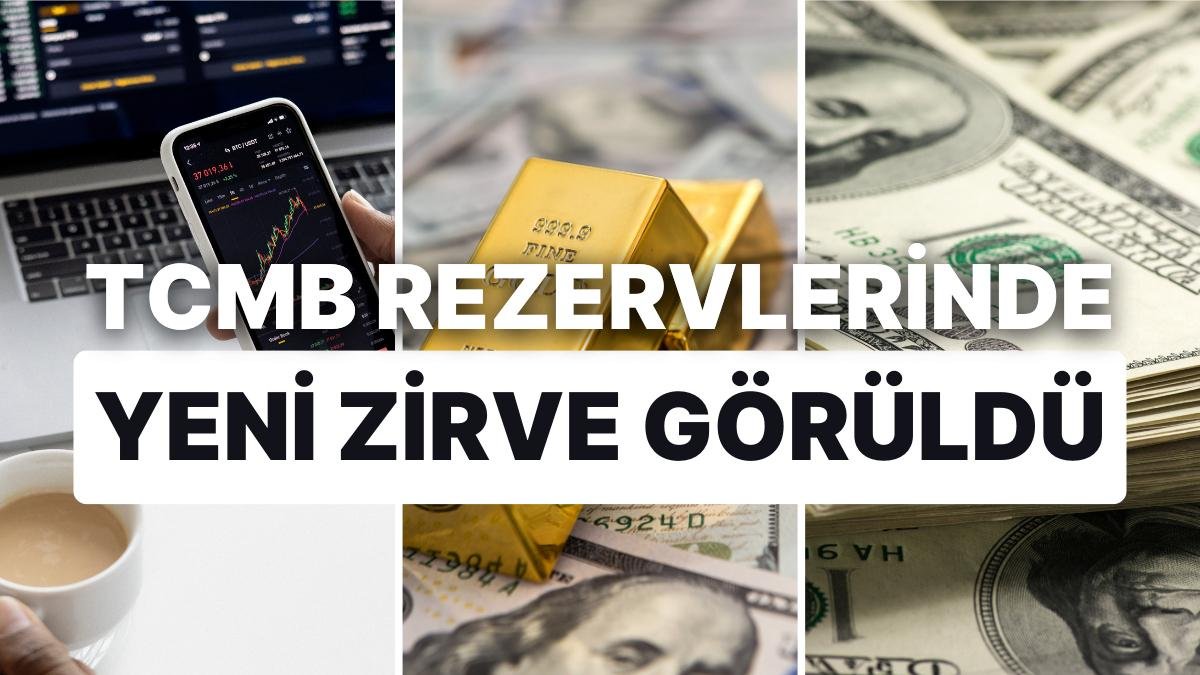 TCMB Rezervlerinde Yeni Zirve Görüldü: KKM’de Azalış Sürdü