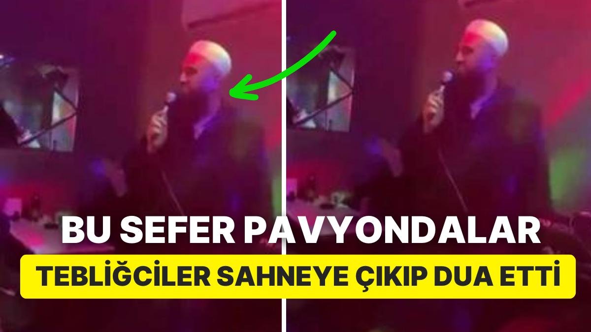 Tebliğciler Bu Sefer de Pavyondaki Müşterilere Seslendi, Kadın Çalışanlara Toplu Amin Dedirtti