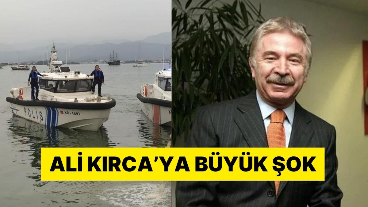 Ali Kırca’nın Teknesi Batmaktan Son Anda Kurtarıldı