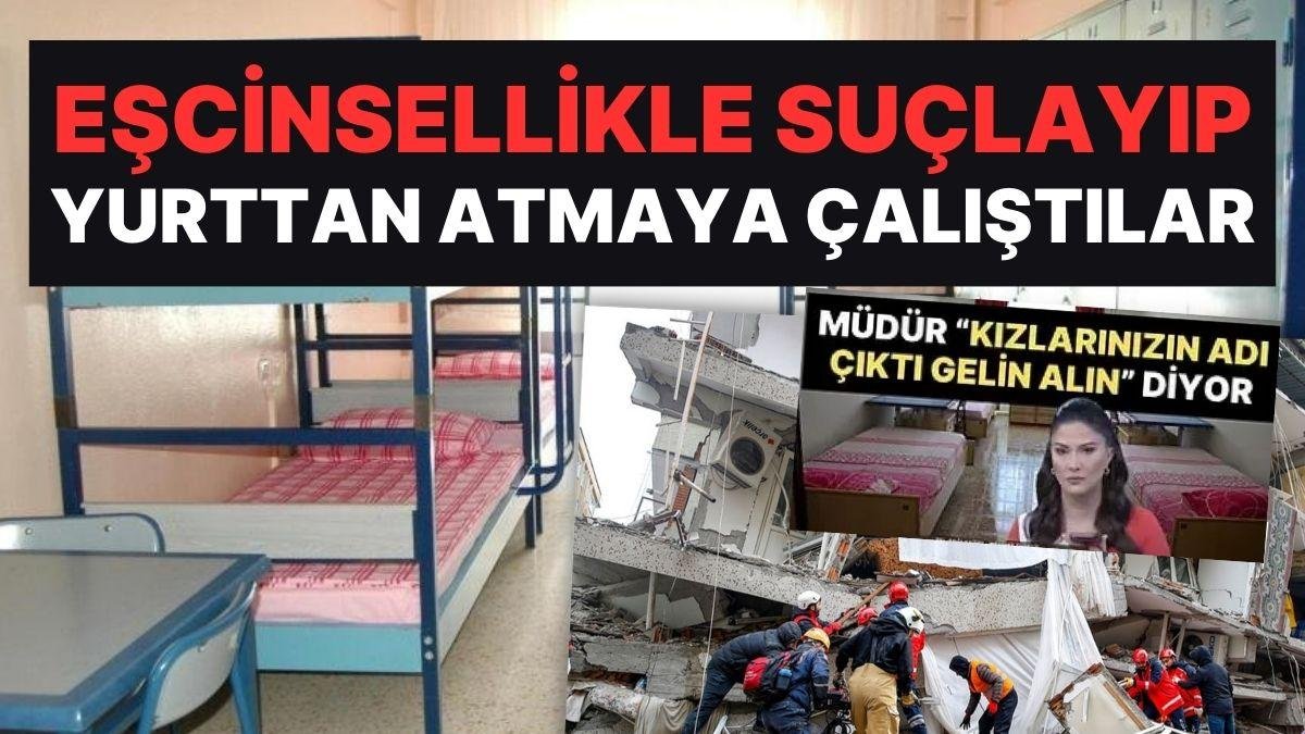 ‘Eşcinsel’ Denilerek Yurttan Atılmak İstenen Depremzede Kızlar İçin Harekete Geçildi