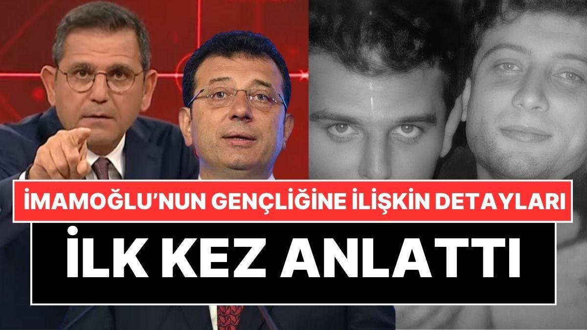 Fatih Portakal’dan Ekrem İmamoğlu Açıklaması: Üniversite Yıllarına İlişkin Gördüklerini Anlattı