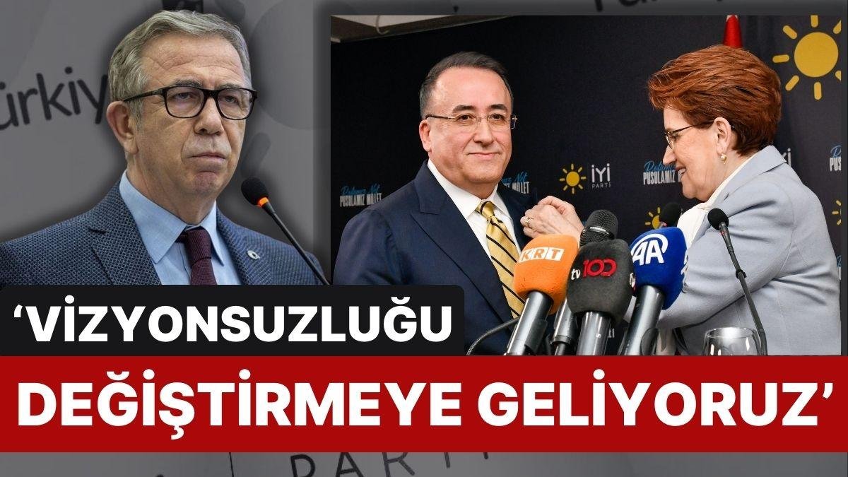 İYİ Parti’den Mansur Yavaş’a ‘Vasat Yönetim’ Göndermesi! ‘Vizyonsuzluğu Değiştirmeye Geliyoruz’