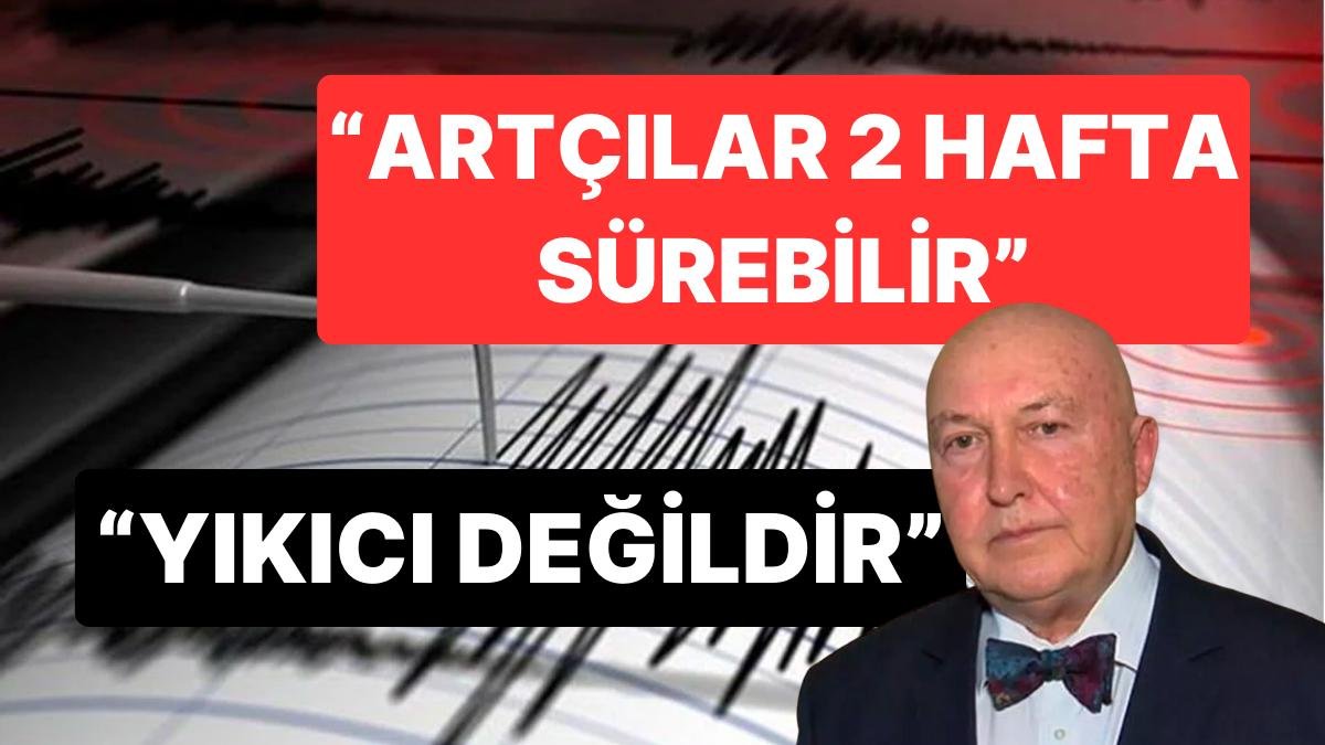 İzmir Depremi Sonrası İlk Açıklama Ahmet Ercan’dan: Korkacak Bir Durum Yok