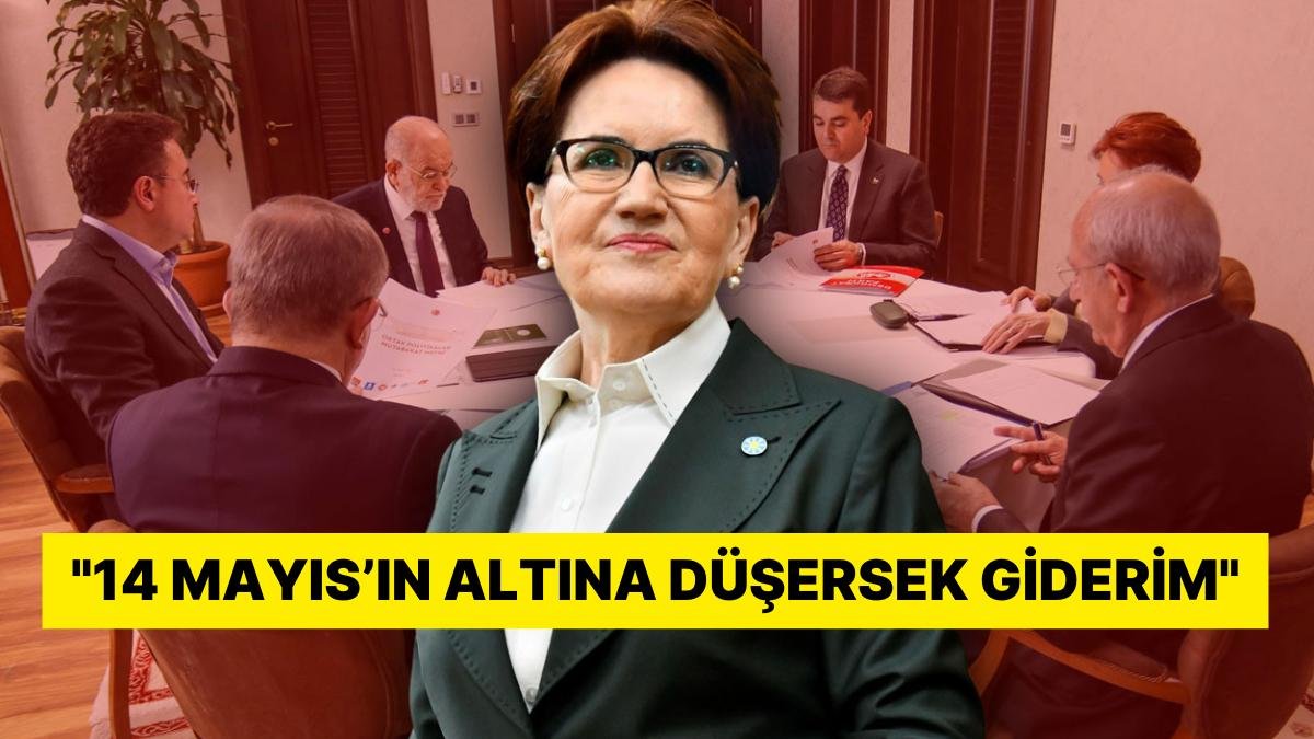 Meral Akşener Rest Çekti: “Oyumuzu Koruyamazsak, Ben Giderim”