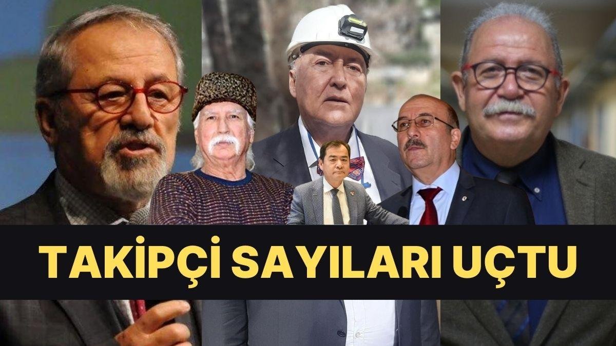 Naci Görür, Ahmet Ercan, Şükrü Ersoy…: Deprem Uzmanlarının Takipçi Sayısı Fenomenlerle Yarışıyor!