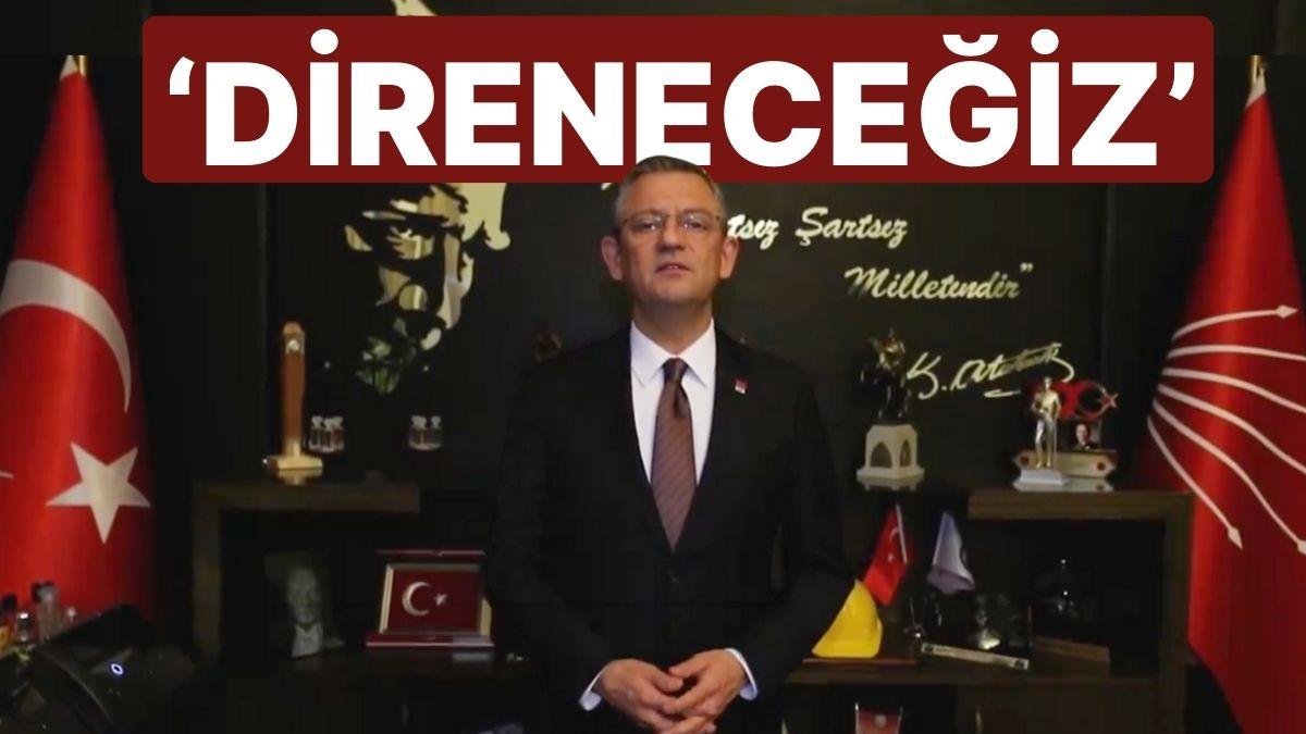 Özgür Özel’den Can Atalay Kararına ‘Darbe Girişimi’ Yorumu: ‘Direneceğiz’