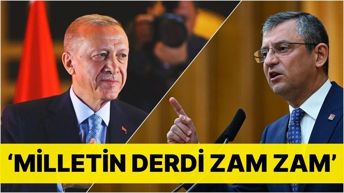 Özgür Özel’den Erdoğan’a ‘DEM’ Yanıtı: ‘Milletin Derdi Zam’