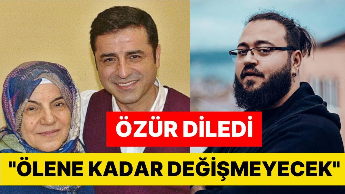 Selahattin Demirtaş’ın Hasta Annesine Küfreden Jahrein Özür Diledi: ”Ölene Kadar Değişmeyecek”