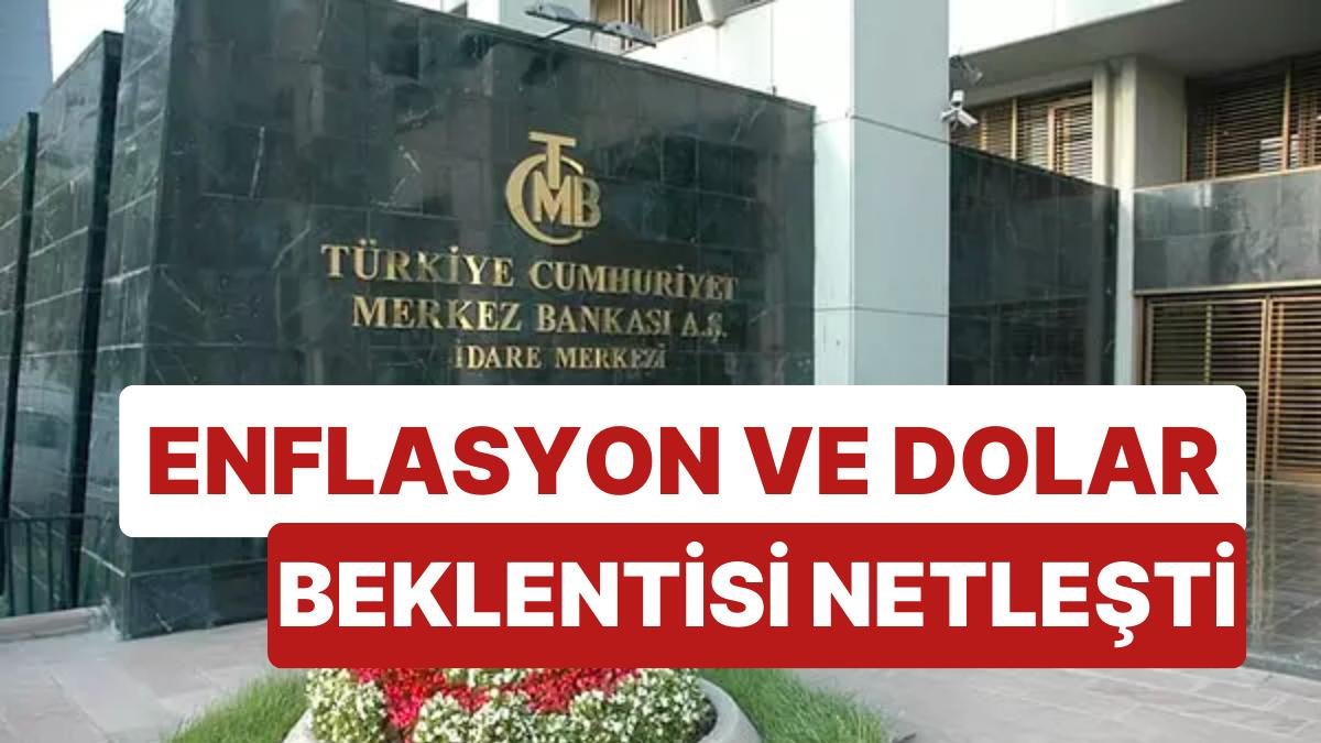 TCMB Piyasa Katılımcıları Anketi’nde Dolar Kuru İçin Beklenti Yükseldi! Enflasyon Beklentisi Yüzde 42 Oldu