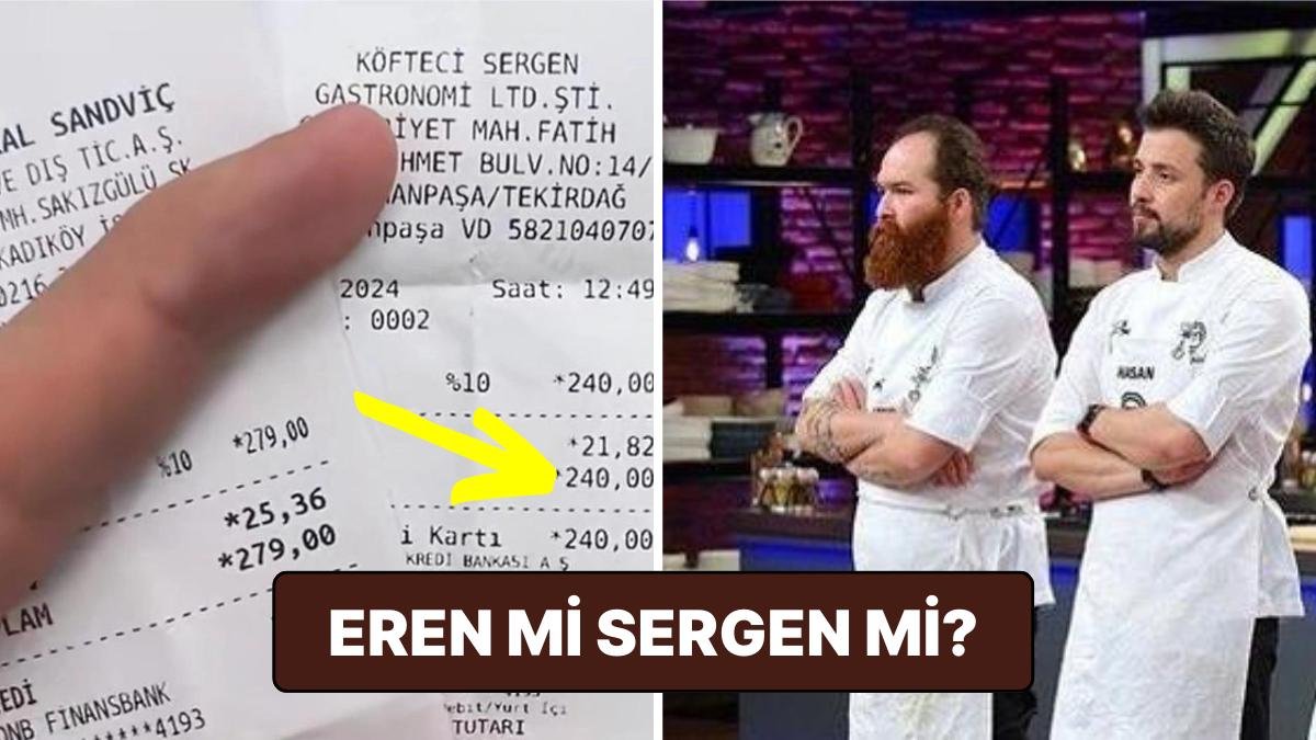 TikTok’ta MasterChef Eren ve Sergen’in Restoranlarındaki Yemekleri Karşılaştıran Video Viral Oldu