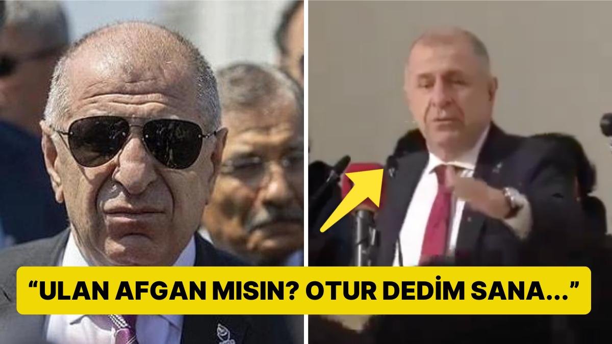 Ümit Özdağ, “Otur” İkazından Sonra Oturmayan Gazeteciye “Afgan mısın?” Çıkışında Bulundu