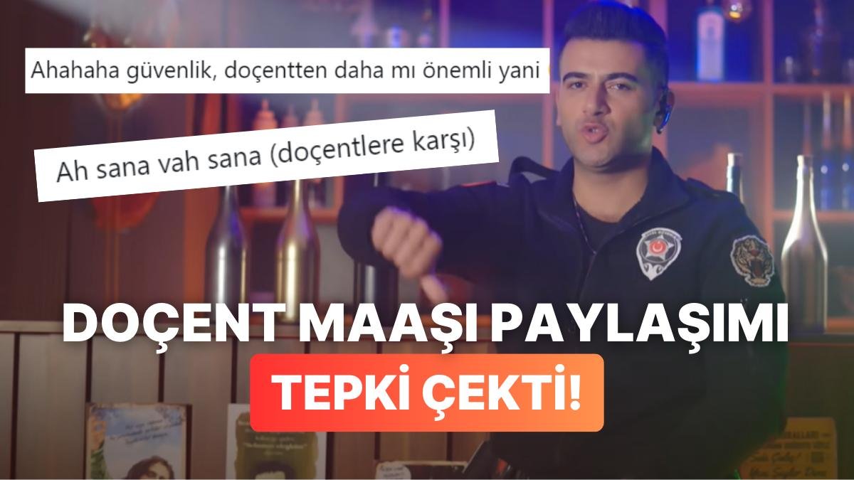 “Yakışıklı Güvenlik” Maaşlarının Doçentleri Geçmesine Verdiği Tepkiyle Tartışma Yarattı