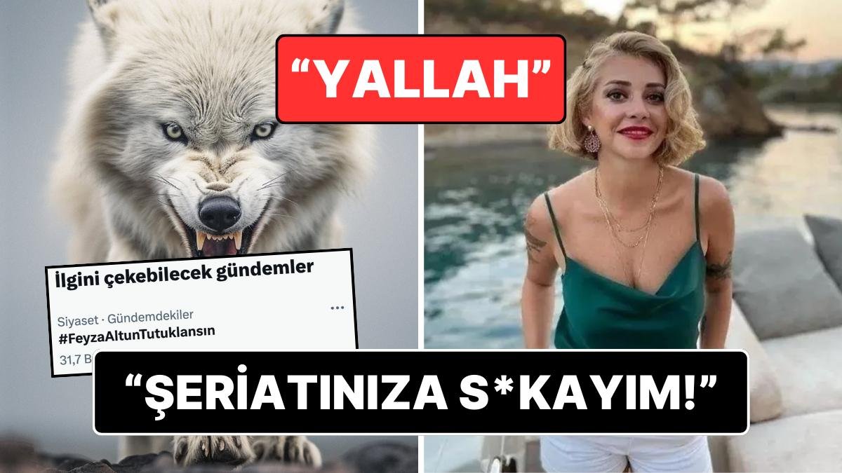 Ağır Küfürlü Şeriat Paylaşımları Yüzünden Şikayet Edilen Feyza Altun’dan Çok Sert Açıklamalar!