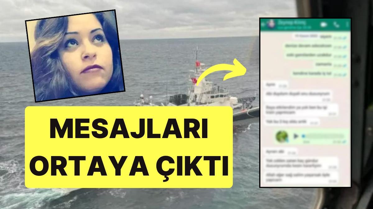 Aşçının Mesajları Ortaya Çıktı: Marmara’da Batan Gemide Hayatını Kaybetmişti