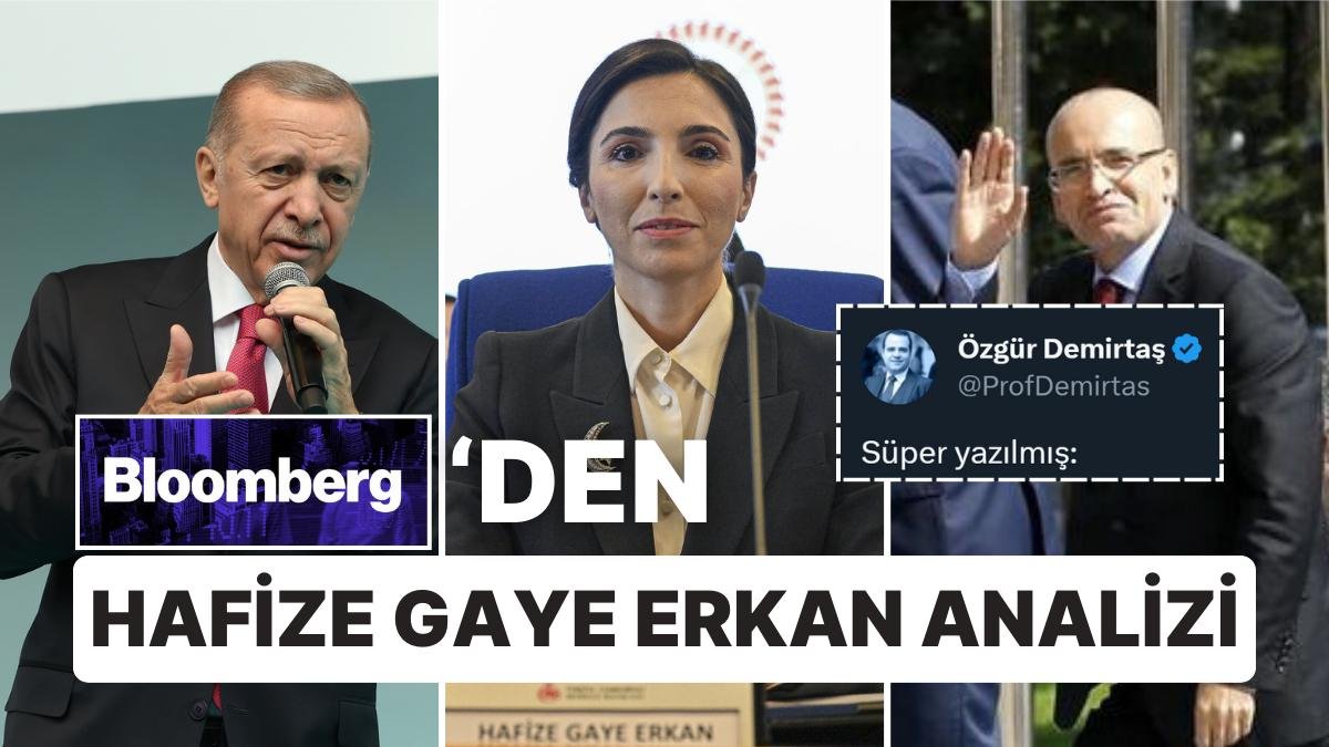 Bloomberg’den Hafize Gaye Erkan Analizi Görevden Alınmaya Giden Yol: “Aylardır Süren Çöküş”