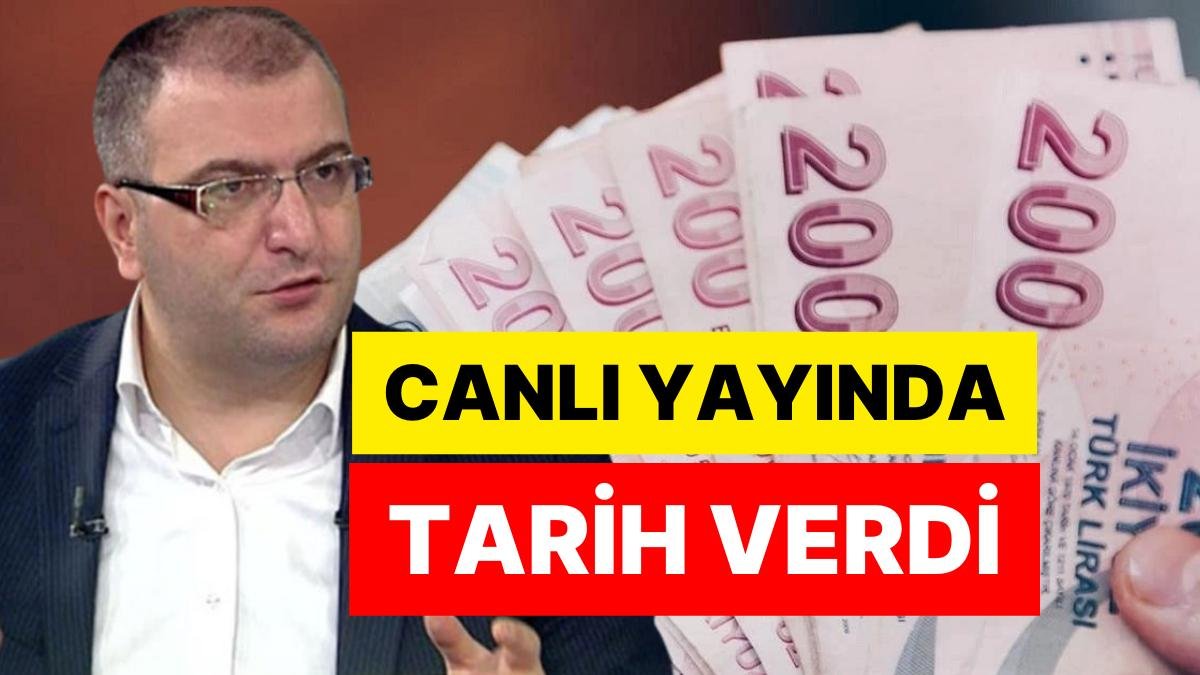 Cem Küçük’ün Canlı Yayınında Emekliye Çifte Zam İddiası: Tarih Verdi!
