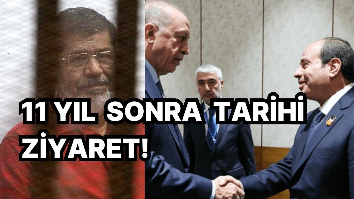 Cumhurbaşkanı Erdoğan 11 Yıl Sonra Mısır’a Gidiyor! Mısır ile Türkiye Arasında Son 10 Yılda Neler Yaşandı?