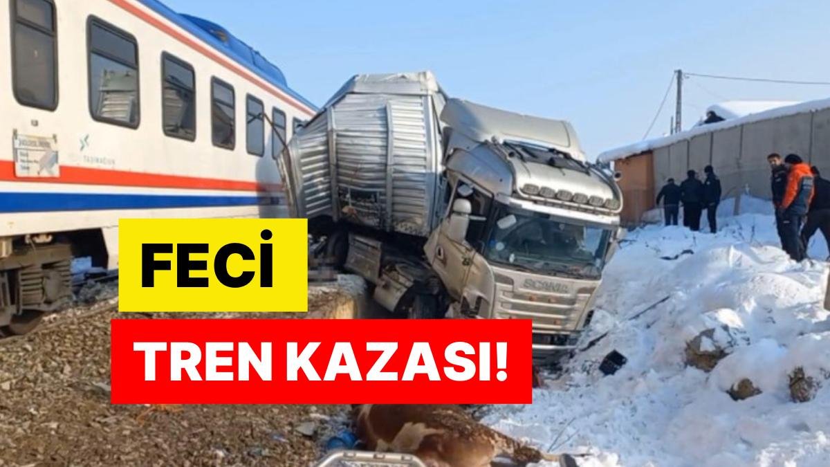 Feci Olay! Yolcu Treni, TIR’a Çarptı: Ölü ve Yaralılar Var