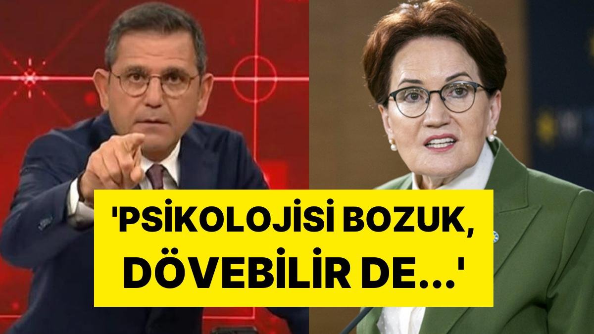 Gazeteci Fatih Portakal’dan Meral Akşener’e: ”Psikolojisi Bozuk, Dövebilir de…”