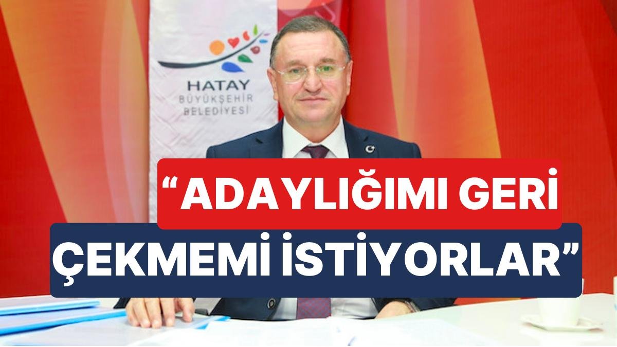 Hatay Belediye Başkanı Adayı Lütfü Savaş Anket Sonuçlarına İşaret Etti “Ben Tartışılacak Aday Değilim!”