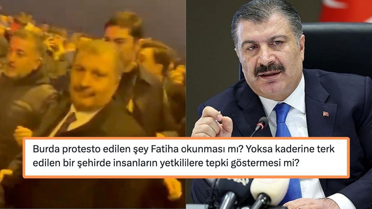 Hatay’da Protesto Edilen Fahrettin Koca’dan Tepki Çeken Açıklama!