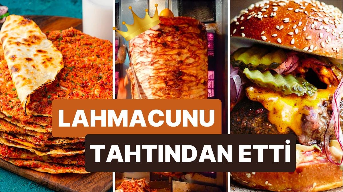 İnternet Üzerinden Yemek Siparişinde Zirve Değişti! Türkiye’nin Tercihi Artık Lahmacun Değil!