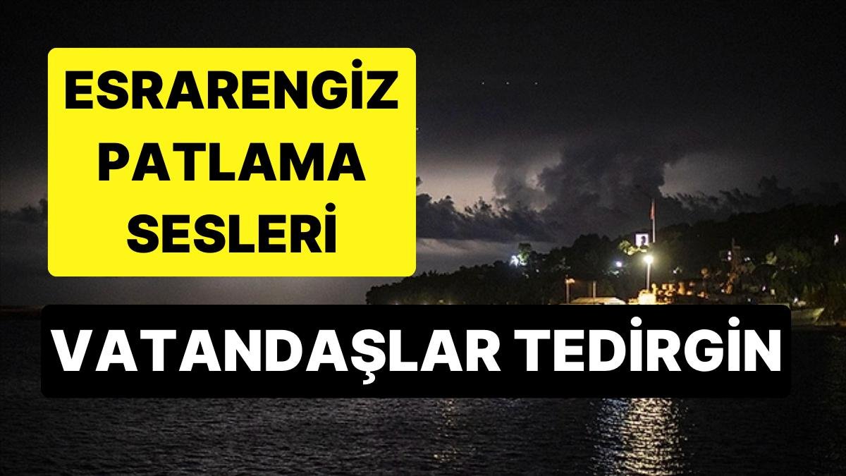 Karadeniz’de Patlama Sesleri: Kıyı Şeridinde Tedirginlik Hissedildi